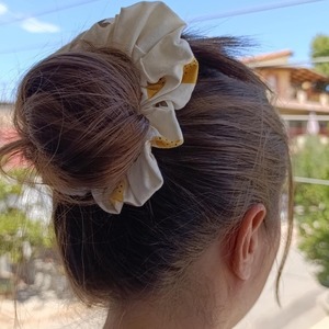 Scrunchie Lemon - ύφασμα - 2