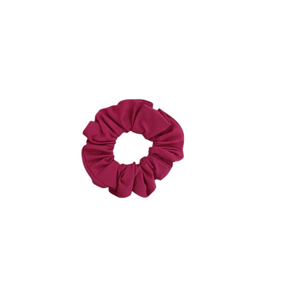 Scrunchie Ruby Red - ύφασμα, λαστιχάκια μαλλιών