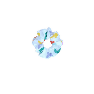 Scrunchie Butterfly - ύφασμα, λαστιχάκια μαλλιών