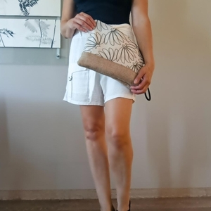 Clutch bag - τσαντάκι φάκελος - νεσεσέρ - ύφασμα, φάκελοι, all day, χειρός, μικρές - 5