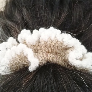 Πλεκτό Scrunchy - Small - νήμα, λαστιχάκια μαλλιών - 3