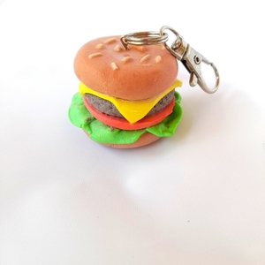 Μπρελοκ Burger - πηλός, σπιτιού