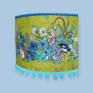 Φωτιστικό οροφής blue animal forest Διαστάσεις 35*25 Ε27 - 2