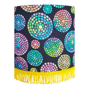 Φωτιστικό οροφής yellow neon dots Διαστάσεις 35*25 Ε27 - οροφής - 2