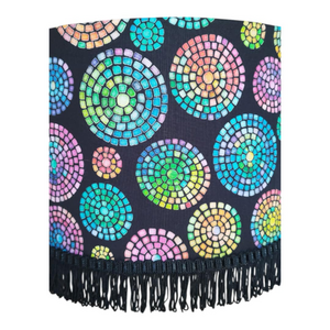 Φωτιστικό οροφής black neon dots Διαστάσεις 35*25 Ε27 - οροφής - 2