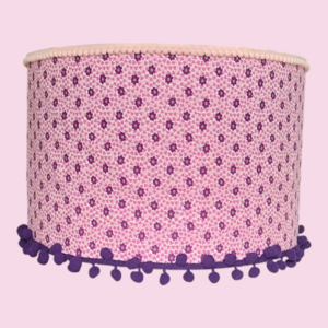 Φωτιστικό οροφής mimi purple flowers 35*25 Ε27 - οροφής