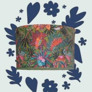 Φωτιστικό οροφης hidden tropical birds Διαστάσεις 35*25 Ε27 - τοίχου - 2