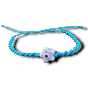 Macrame flowers - κορδόνια, χάντρες, λουλούδι, χεριού, φθηνά - 2